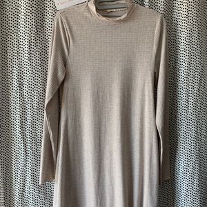 Copper Key Long Sleeve Dress